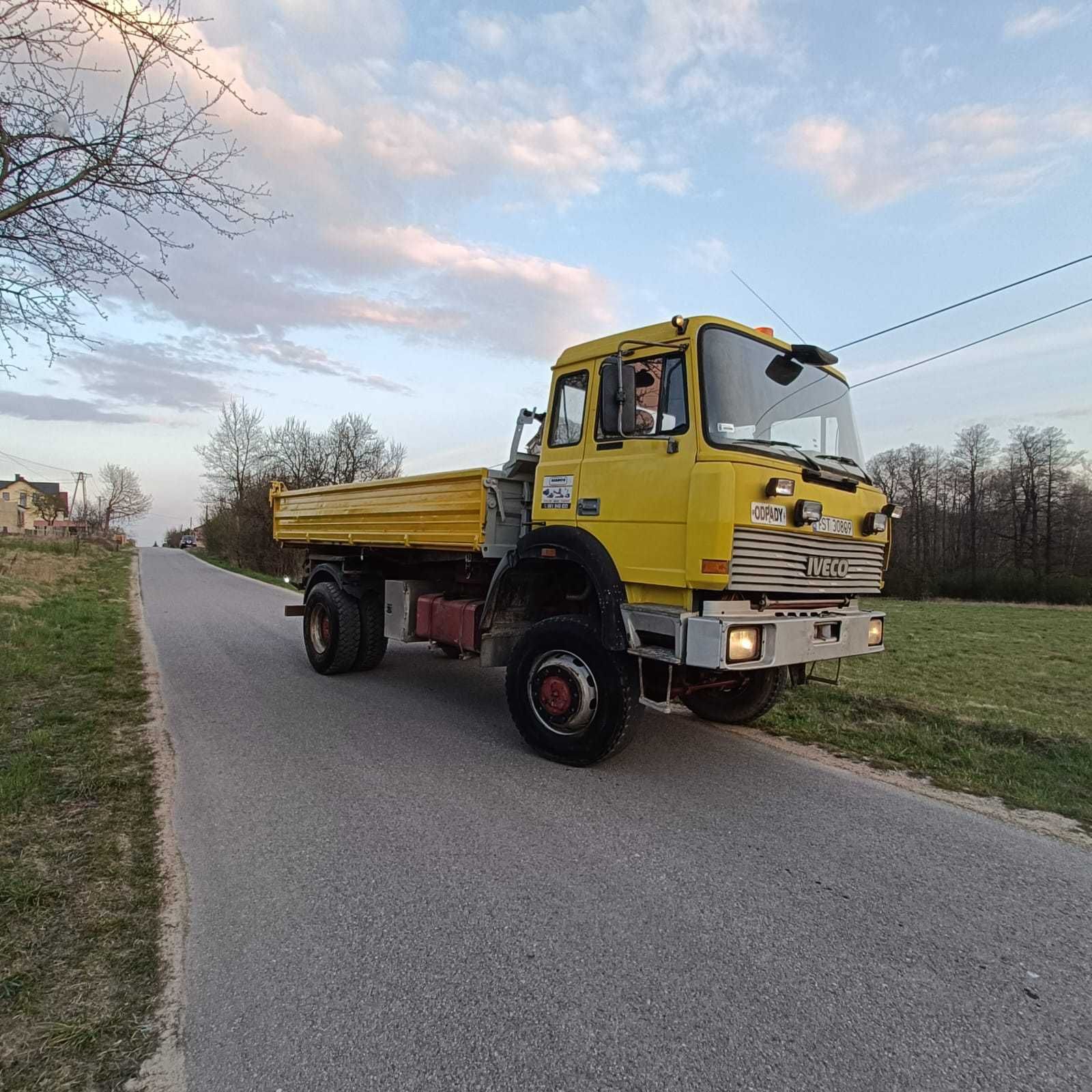 Iveco Magirus 170-25 4x4 – wywrotka trójstronna Miller Kipper