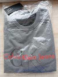 Bluza Calvin Klein Jeans, classic szara rozmiar XL