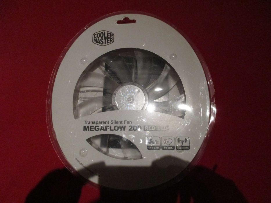 Ventoinha Cooler Master 200mm RED LED