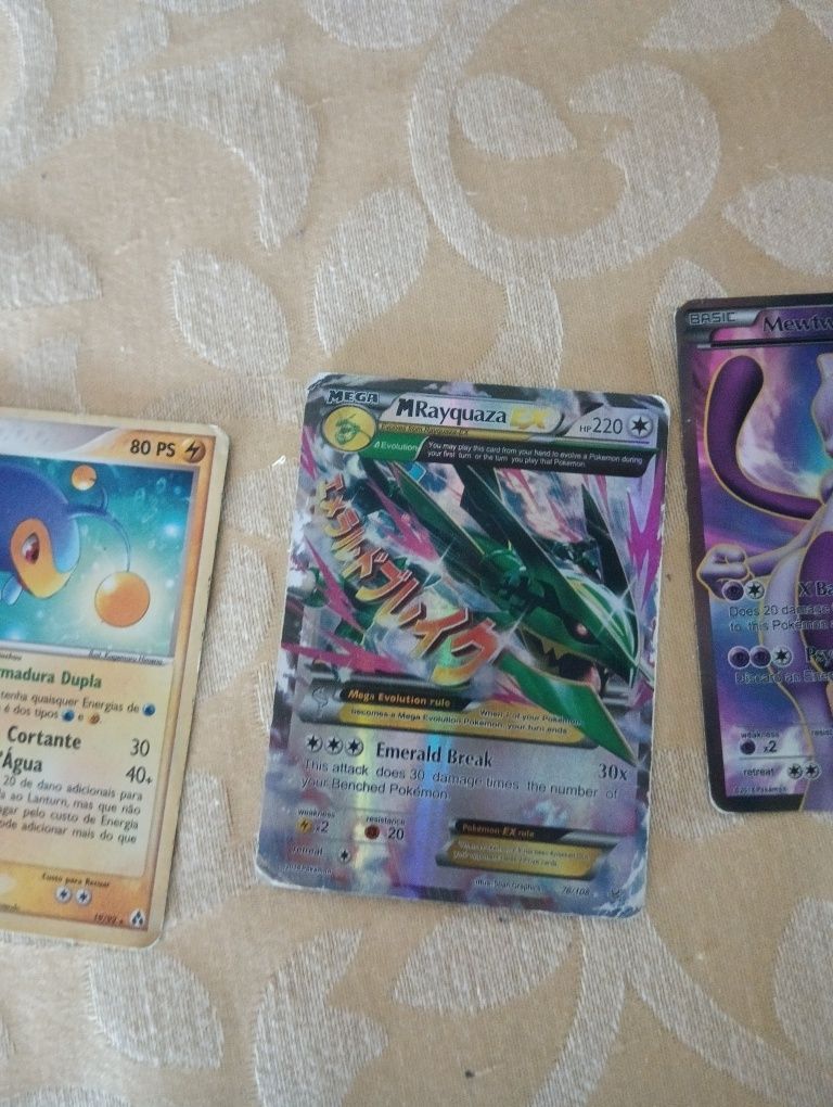 Cartas Pokémon muito raras uma é de 2007