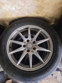 Kola mercedes 17" 5x112 ET53 7,5J OPONY LATO 225/55/17