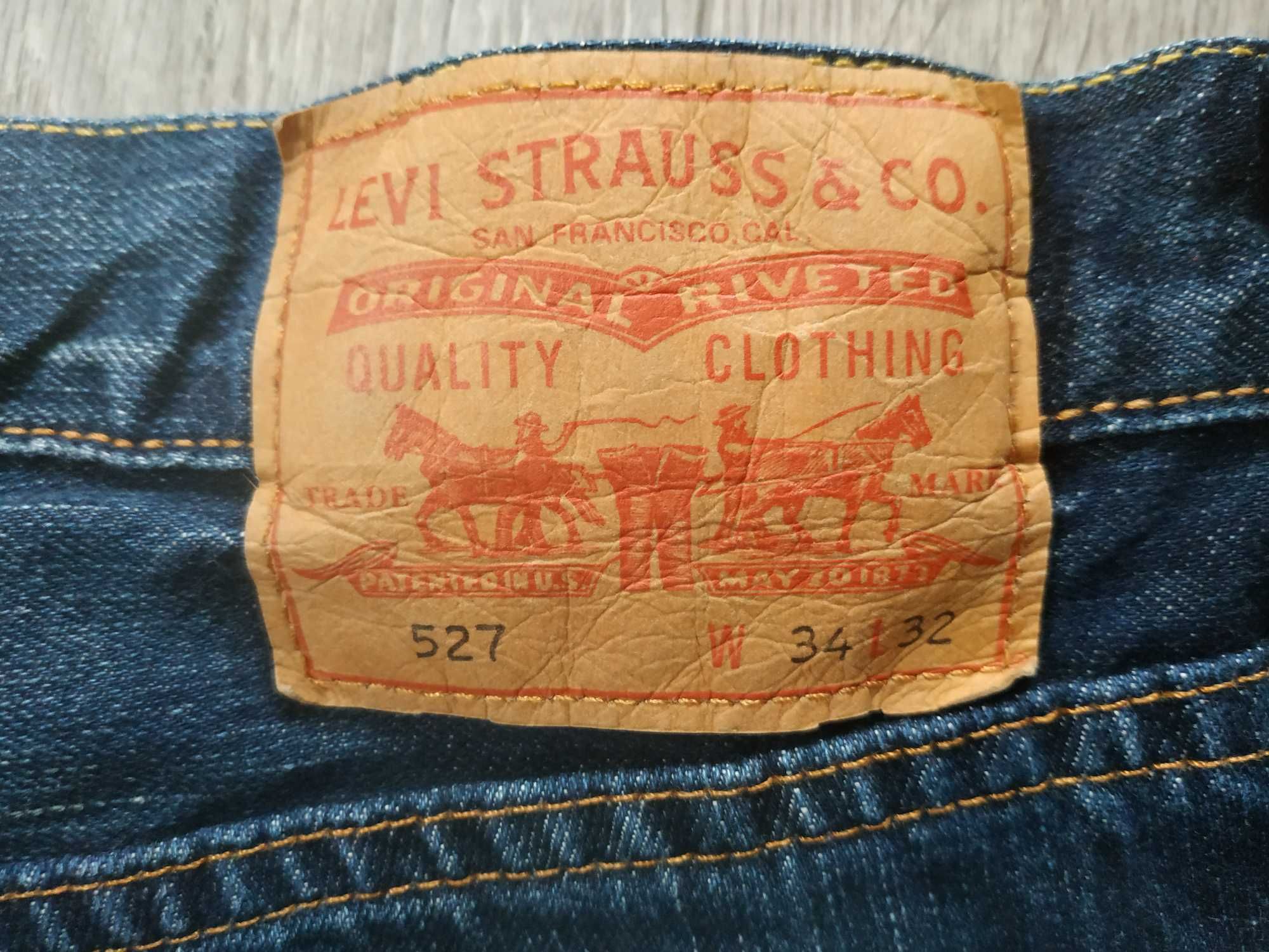 Джинсы Levis 527 W34 L32-34 клёш Оригинал