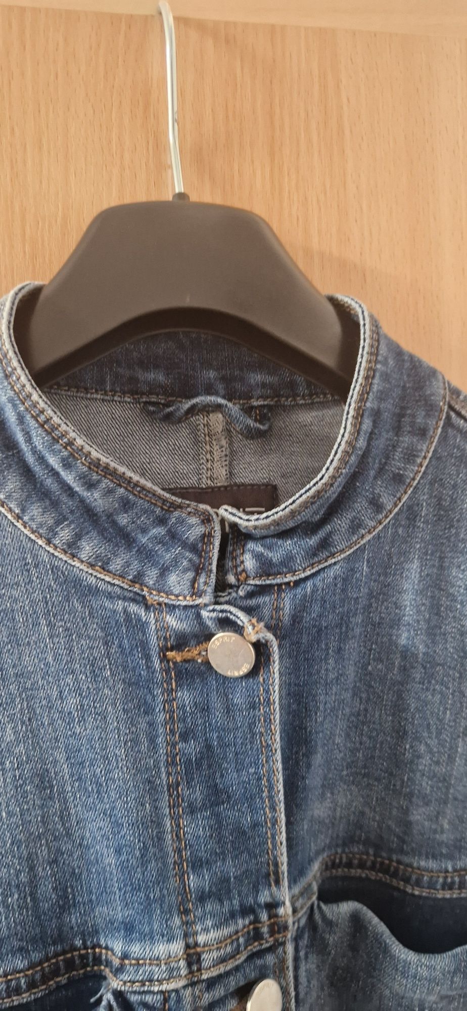 Esprit jeansowa kurtka,żakiet XL