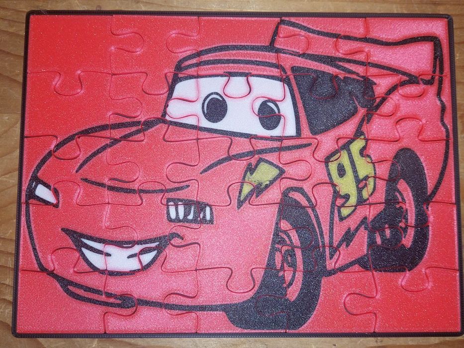 Puzzle Infantil Disney Cars - Lightning McQueen