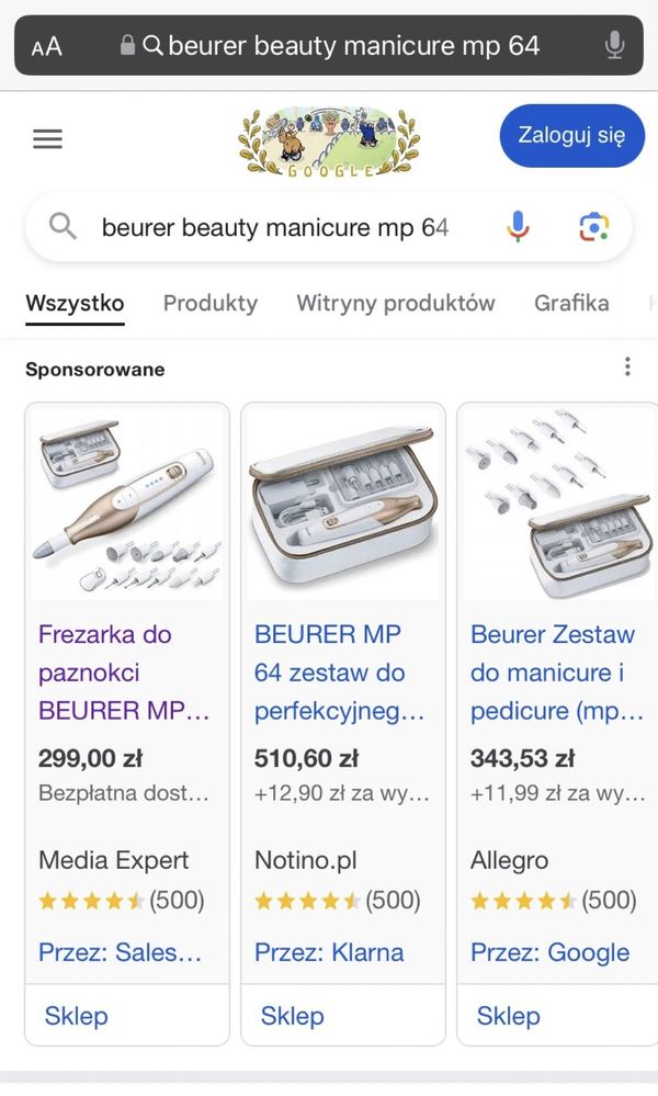 Zestaw do manicure/pedicure
