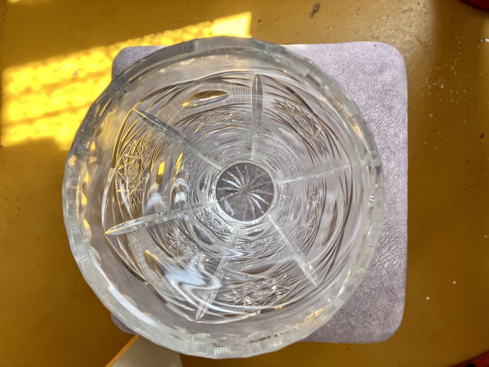Kryształ wazon 25 cm