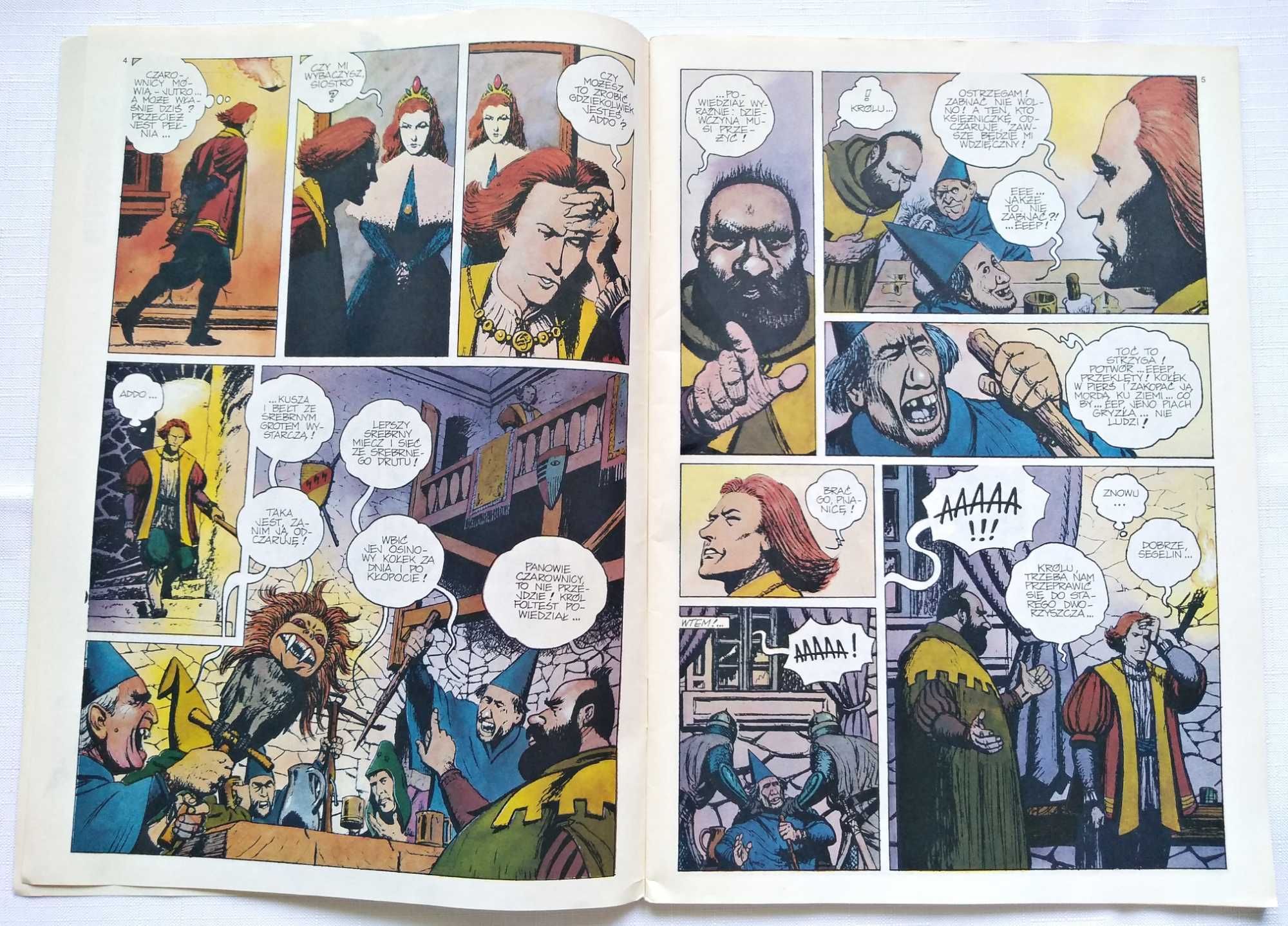 3szt WYDANIE 1 WIEDŹMIN nr 8 9 10 Stary KOMIKS Polch Sapkowski 1993 r.