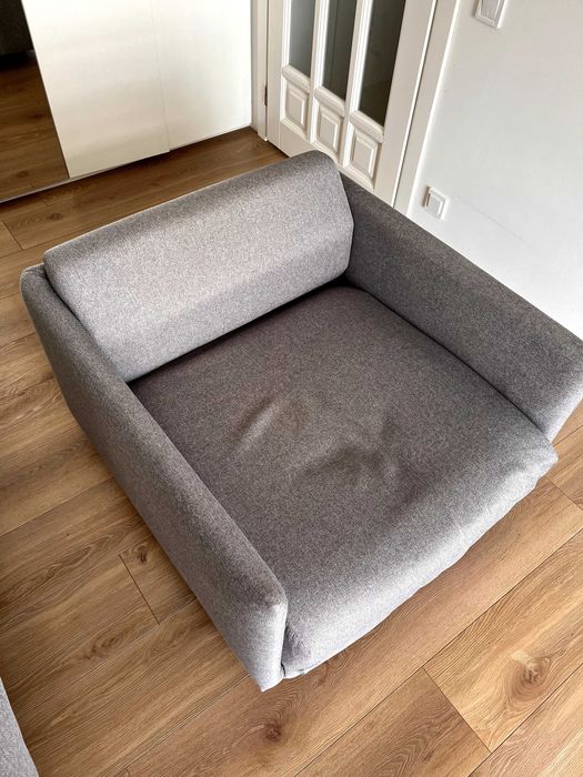 Крісло-ліжко NORODDEN світло-сірий