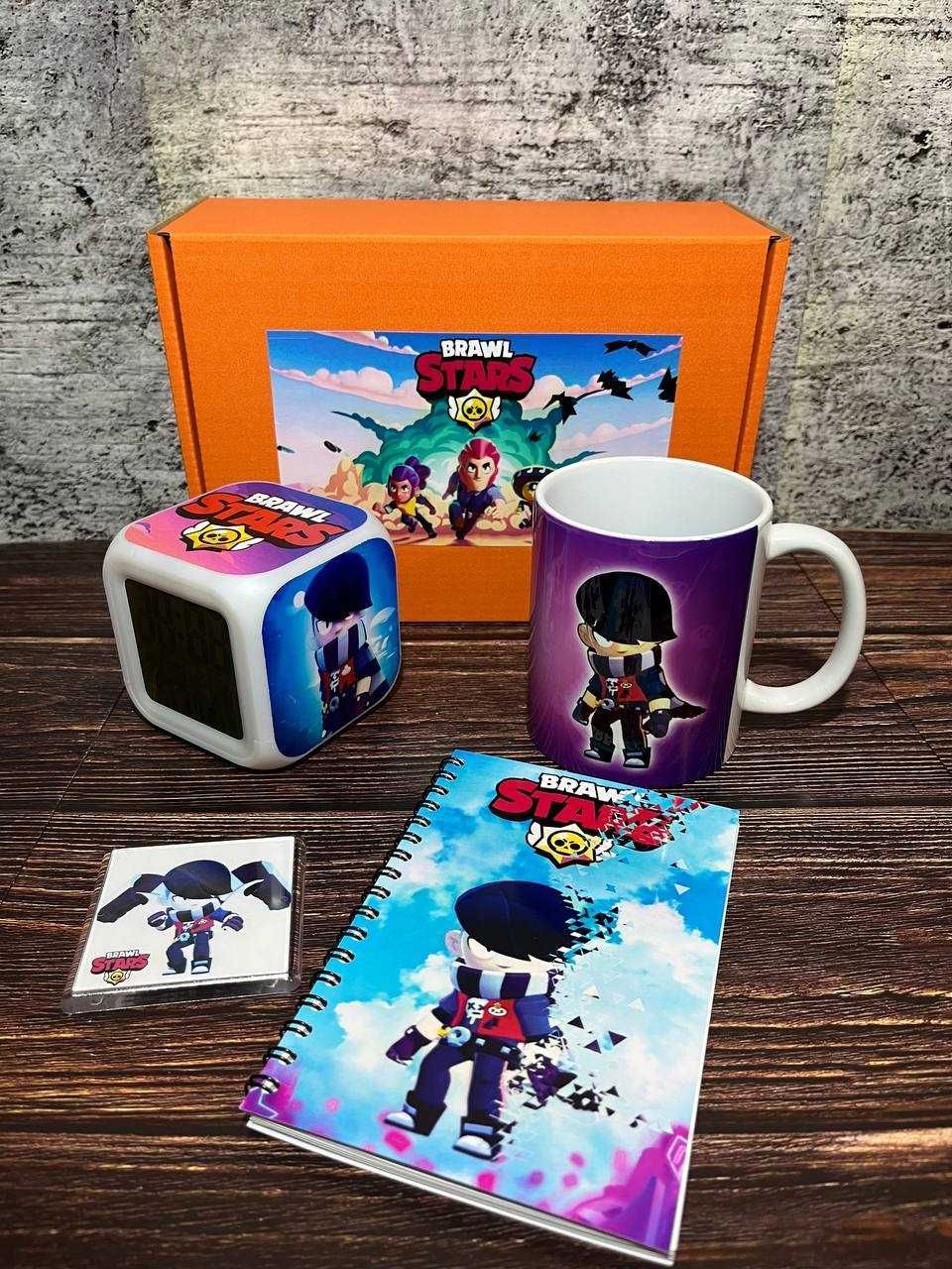 Подарок brawl stars бравл старс школьный набор
