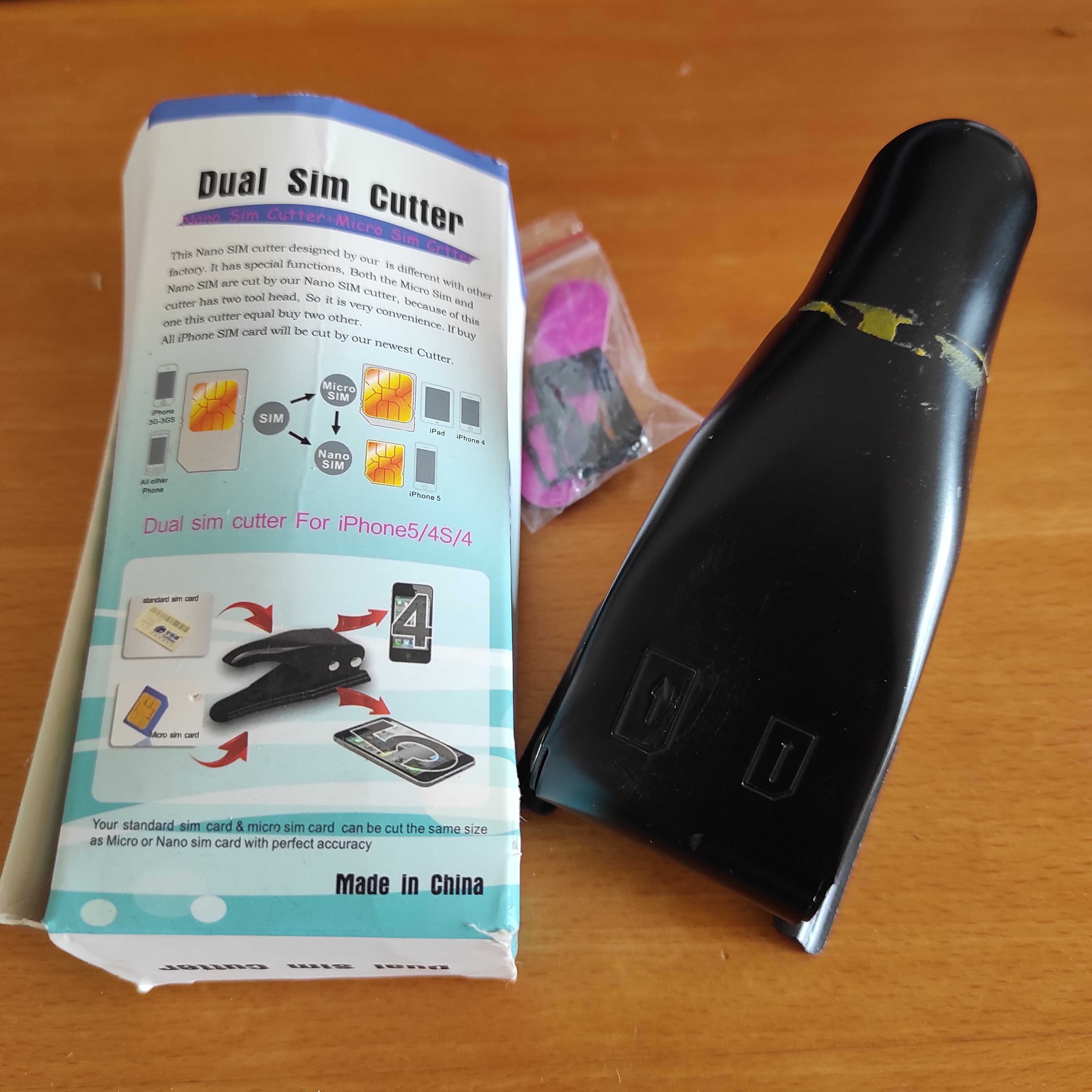 Cortador de cartões SIM - SIM-MicroSim-NanoSim