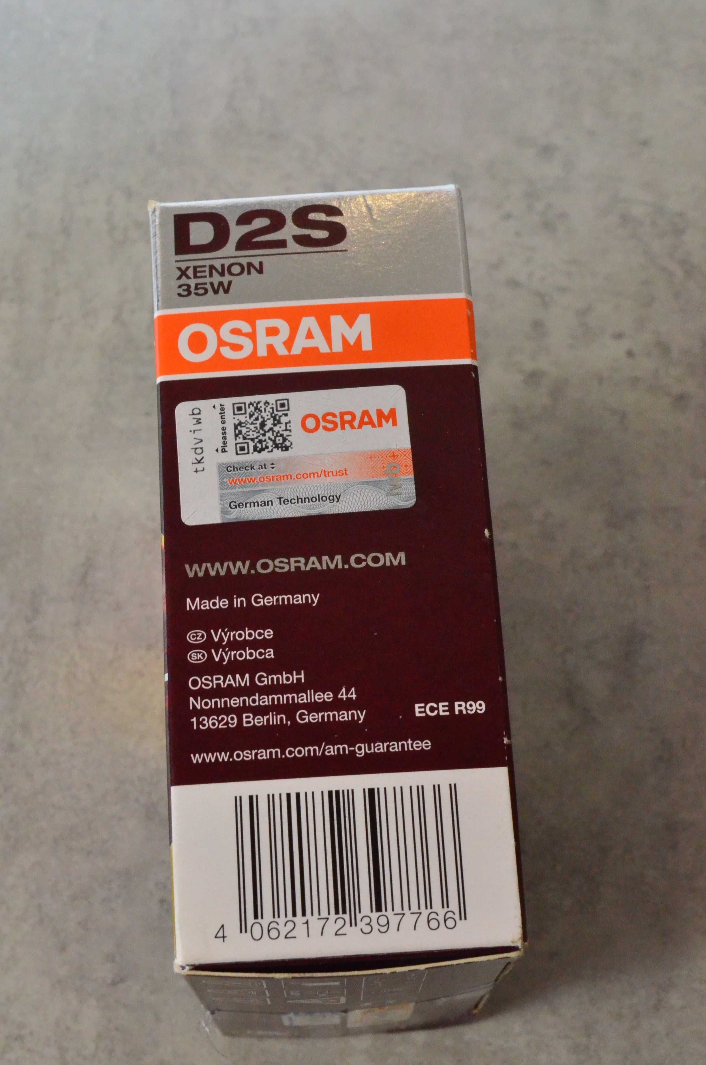 Żarniki Osram Ksenon Night Breaker Xenarc D2S