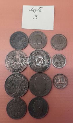 Moedas coleção