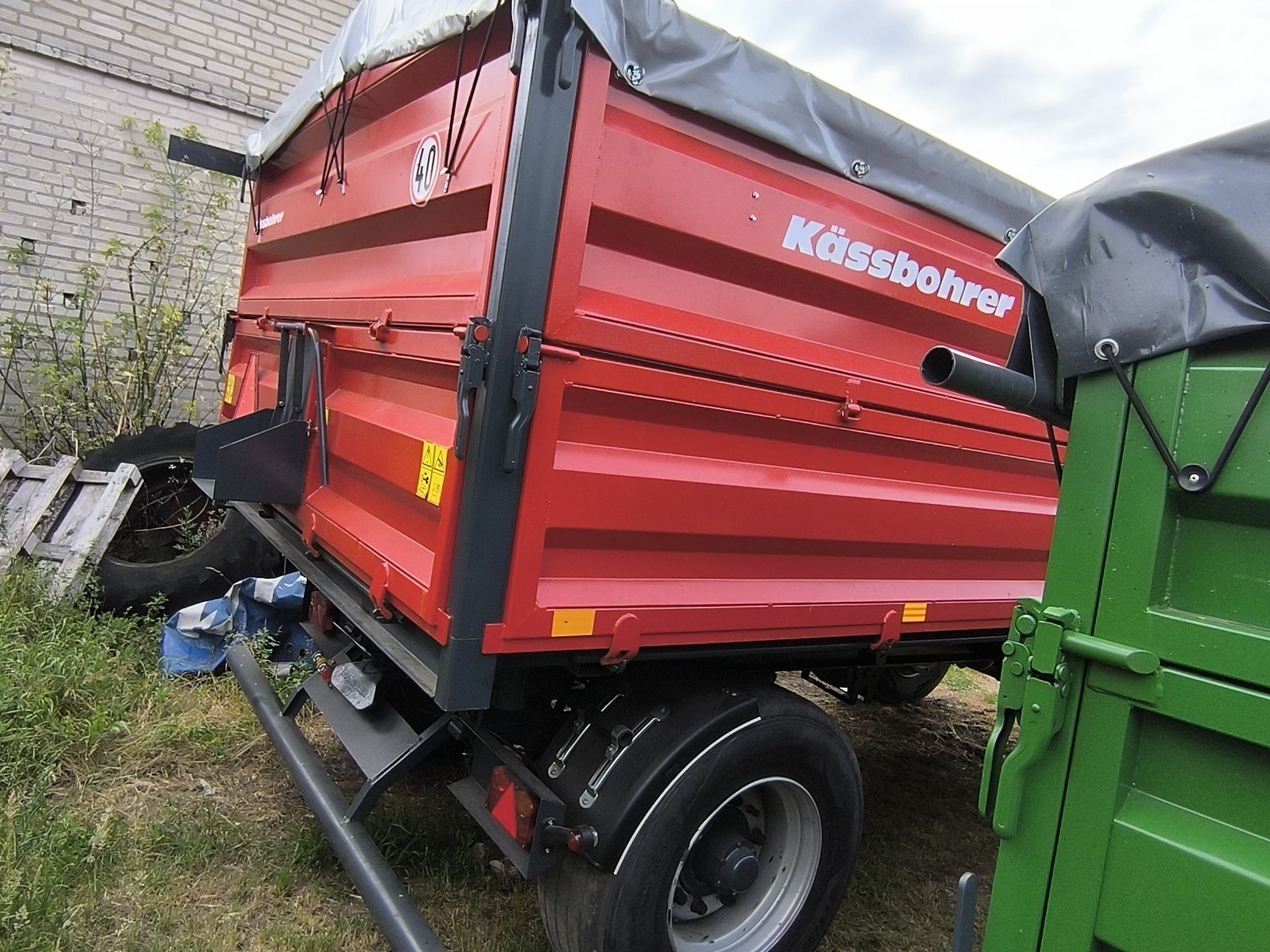 Przyczepa rolnicza Kassbohrer DMC18000kg po odbudowie Umowa kupno sp