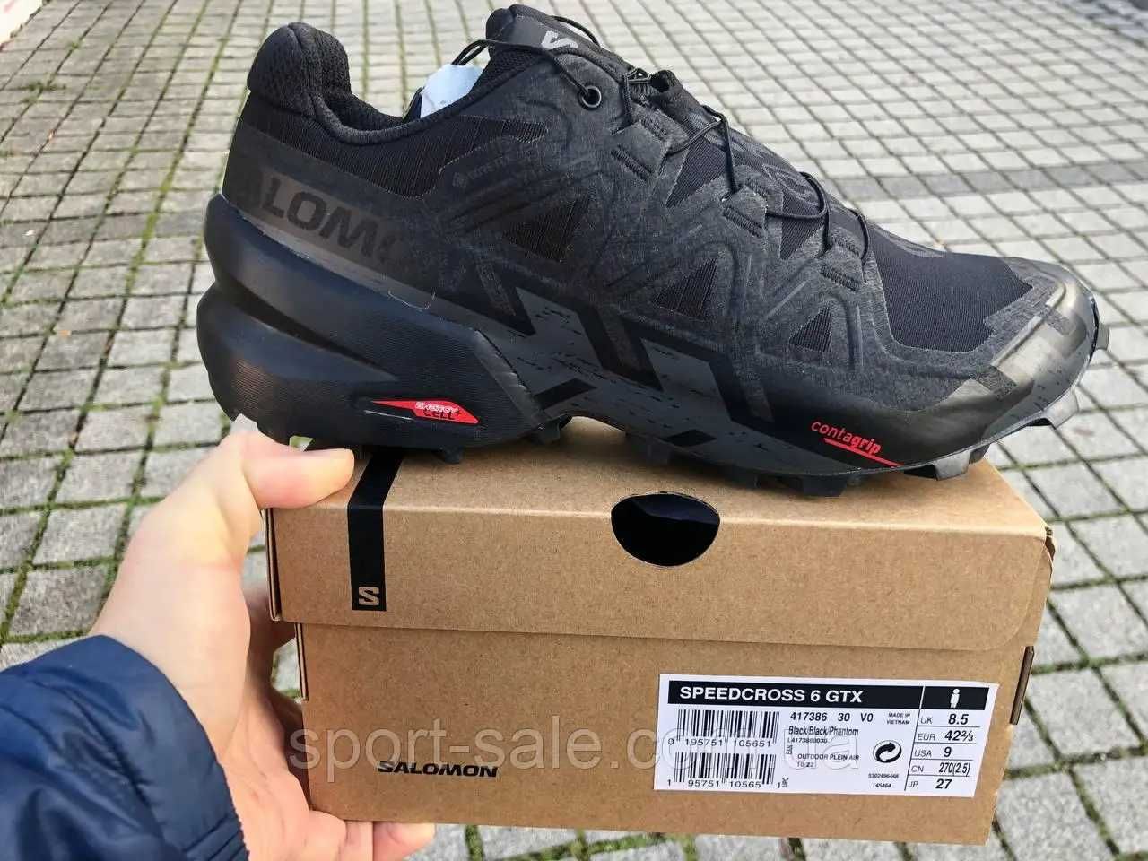 Кросівки Salomon Speedcross 6 Gore-Tex (417386)  Gore-Tex