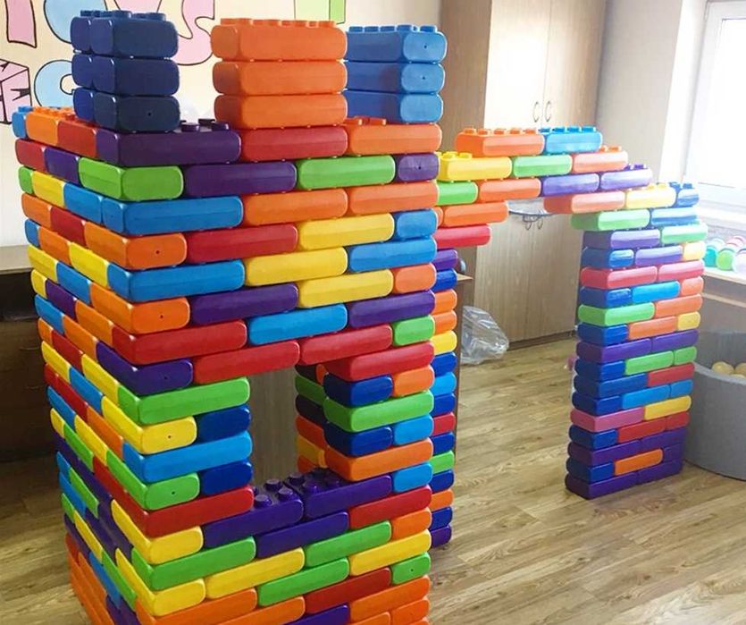 Конструктор для дітей з великих мега блоків MegaCube Україна новий