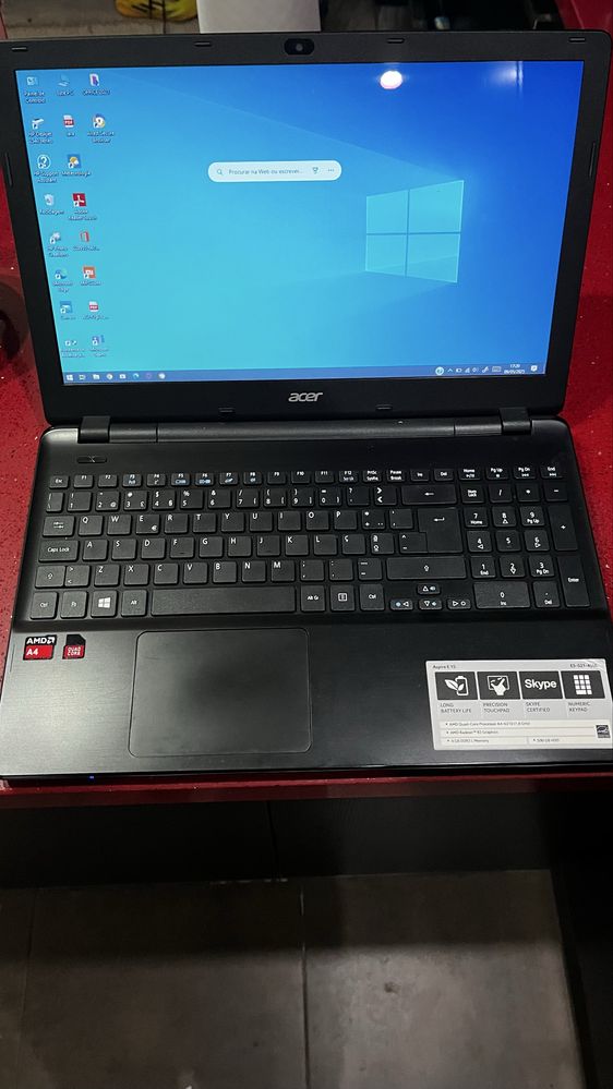 Portatil Asus como novo e carro telecomandado a gasolina