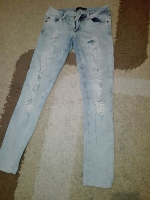 Spodnie jeans dziury Tally Weil r.36/S