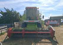 Claas dominator Mega 203, Mercedes heder 4.5