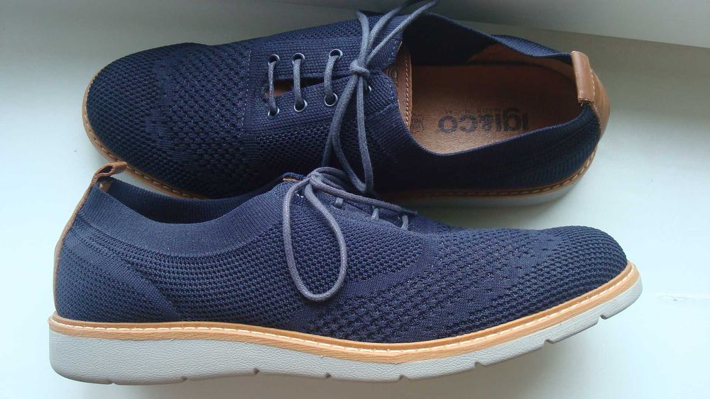Igi&Co 44 oryginalne włoskie sneakersy Igi Co Knit 44 jak Geox, Ecco