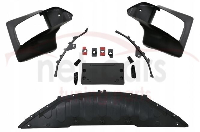 Zderzak przód przedni + LED PORSCHE 981 CAYMAN BOXSTER -16 GT4