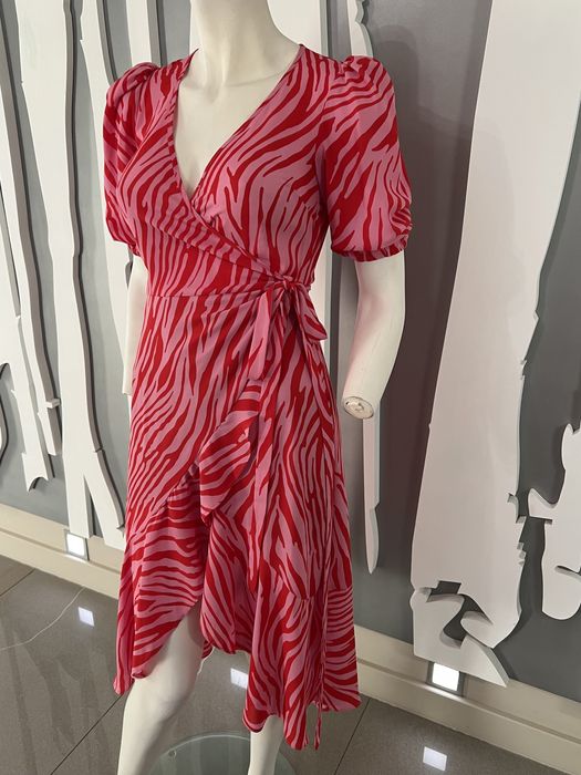 Laurella Sukienka Milano Pink Zebra S