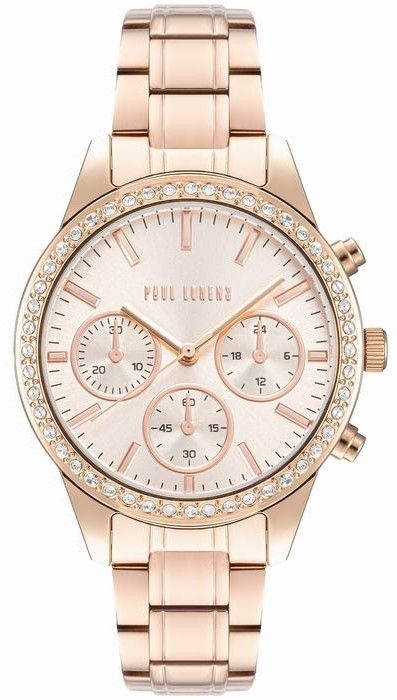zegarek damski paul lorens pl20020b-4d2 + box