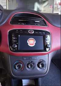 Rádio Android 12 com GPS FIAT Punto/Línea (Novo)