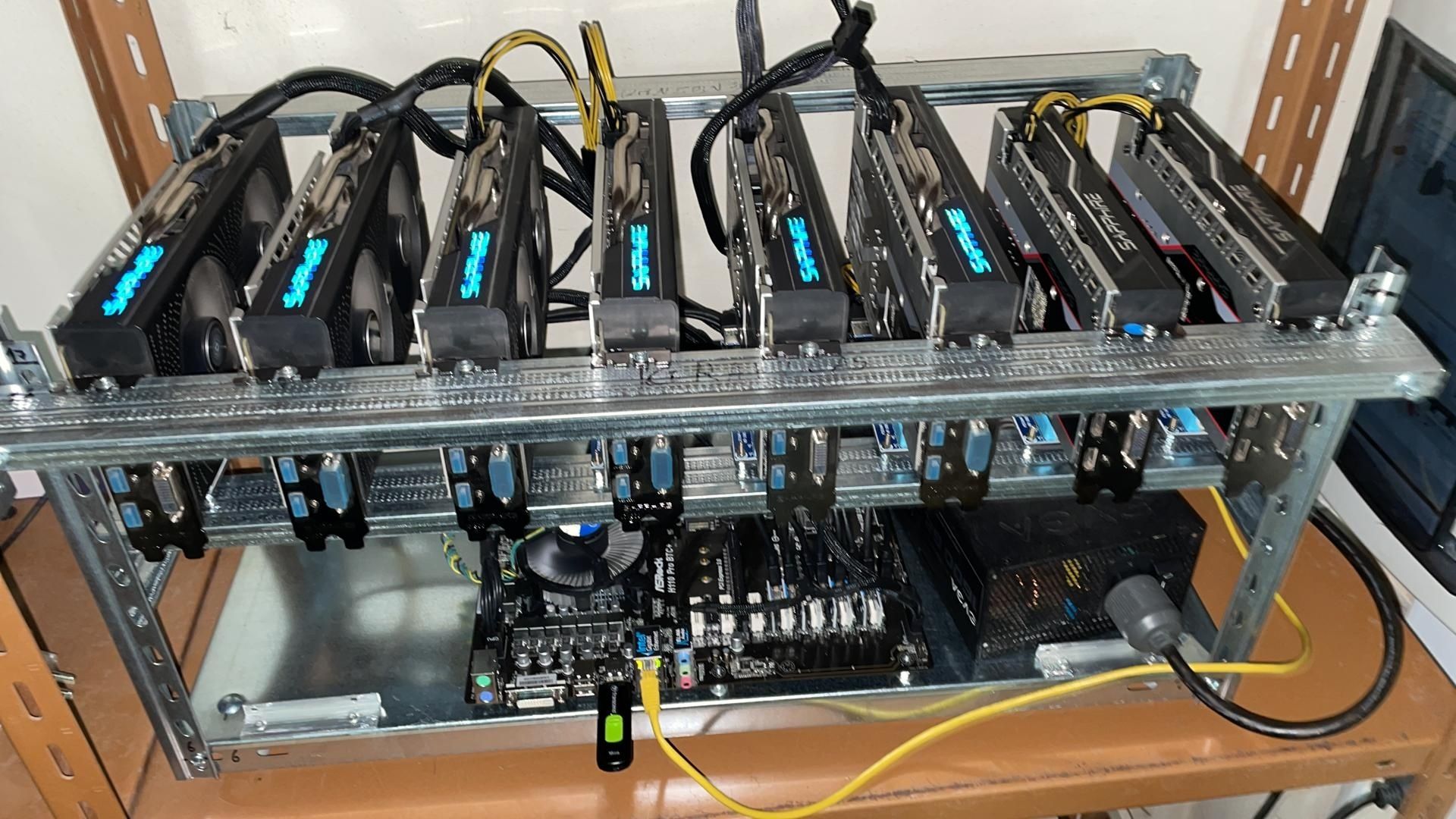 Rig para mineração / mining frame