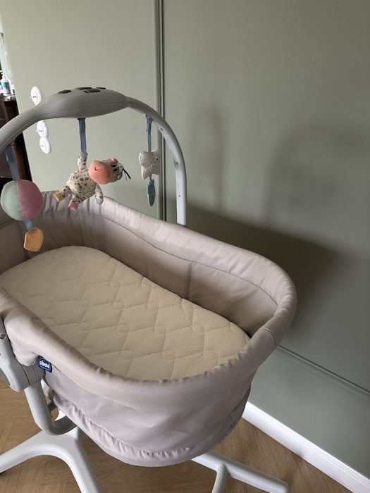 Baby hug 4 w 1 łóżeczko kołyska krzesełko kosz wózek
