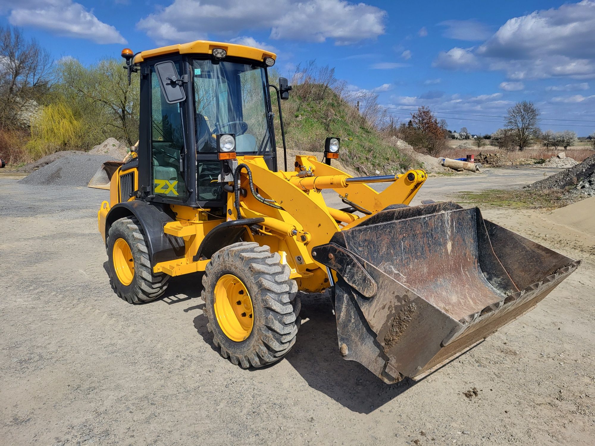 Ładowarka JCB 407 ZX sprowadzona CENA BRUTTO  jak liebherr volvo