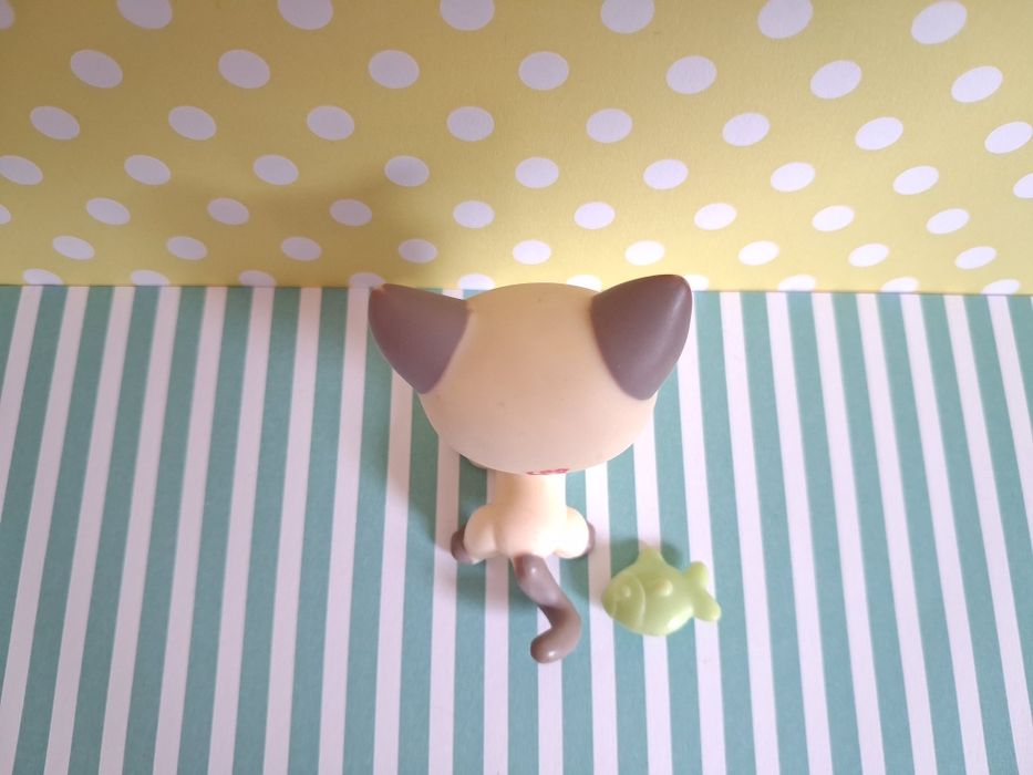 Littlest Pet Shop LPS unikatowy kot Shorthair #1116 pop