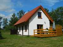 Domek nad jeziorem na Kaszubach, wędkowanie, pomost, kąpielisko
