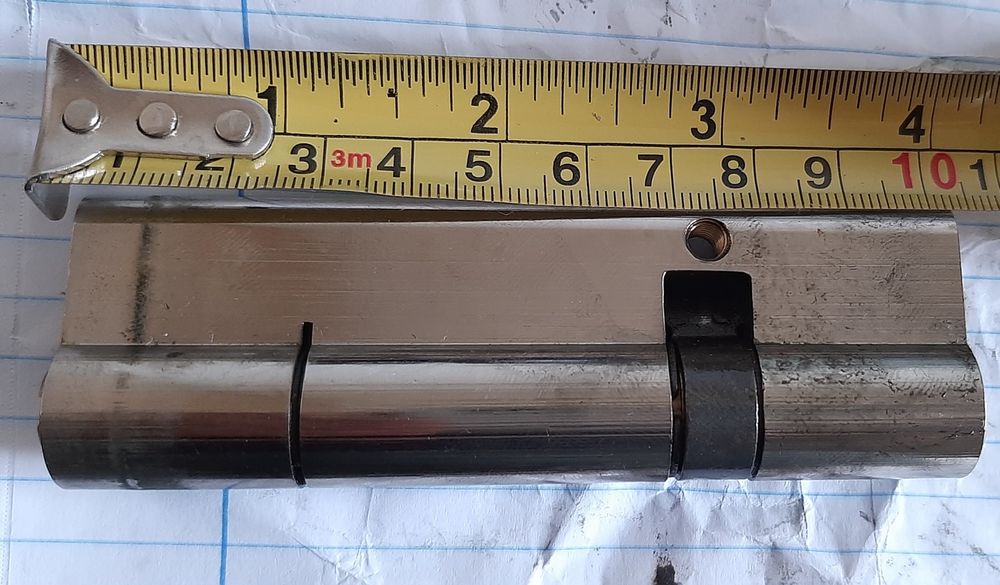 Cilindro canhão mais 5 chaves para recuperar