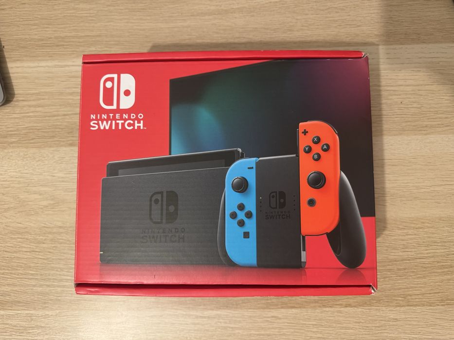 Nintendo switch v2 com jogo nintendo sports