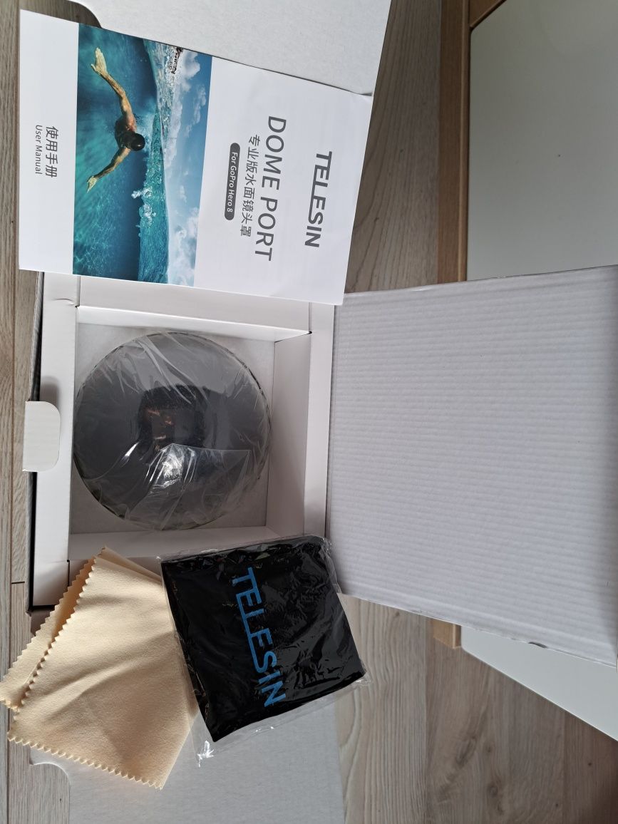 Obudowa do GoPro Telesin 6" Dome Port