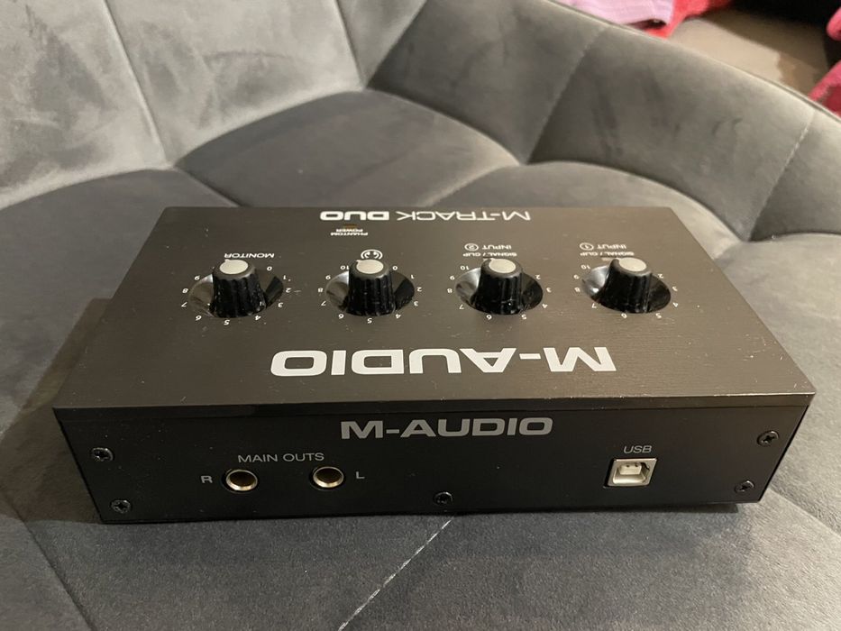 M-audio m-track duo звукова карта