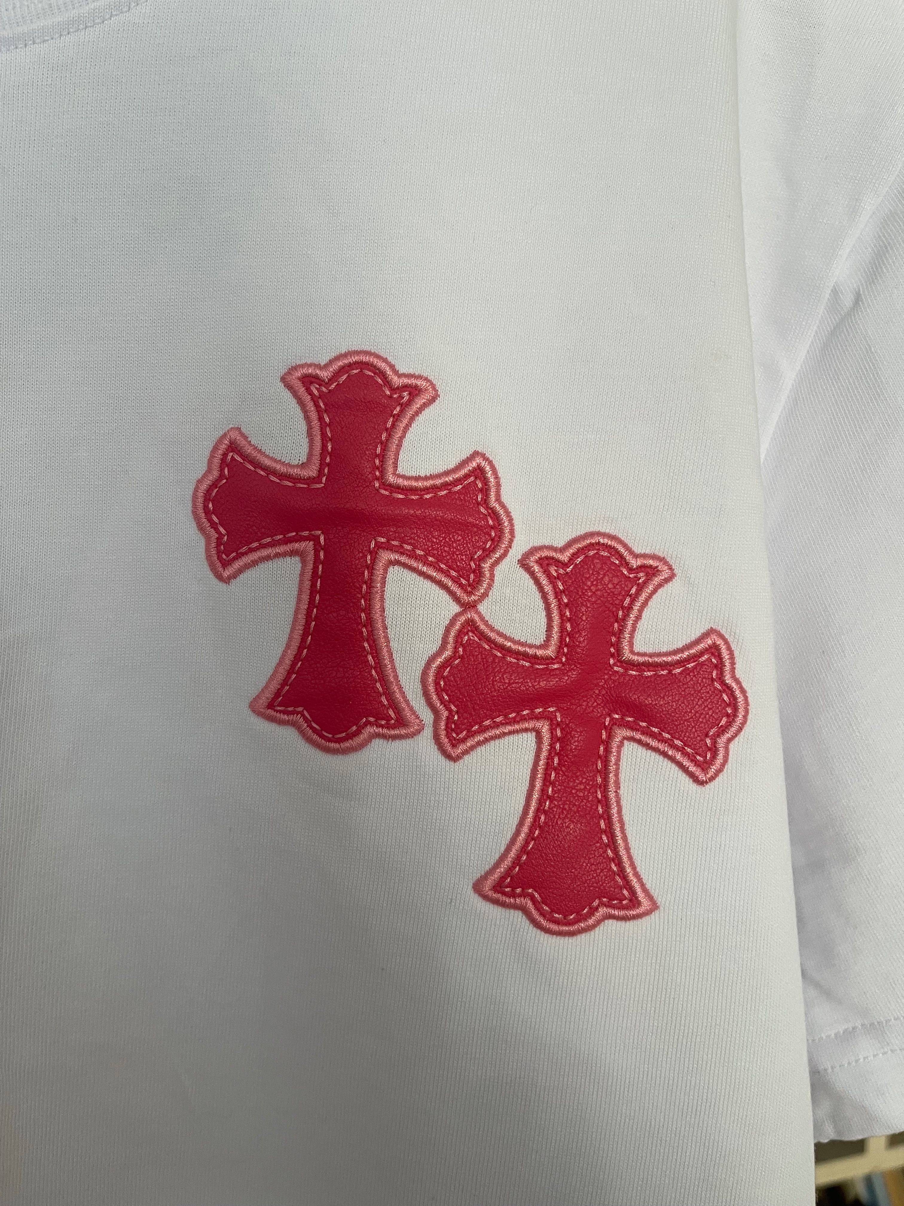 базовая футболка Chrome Hearts белая
