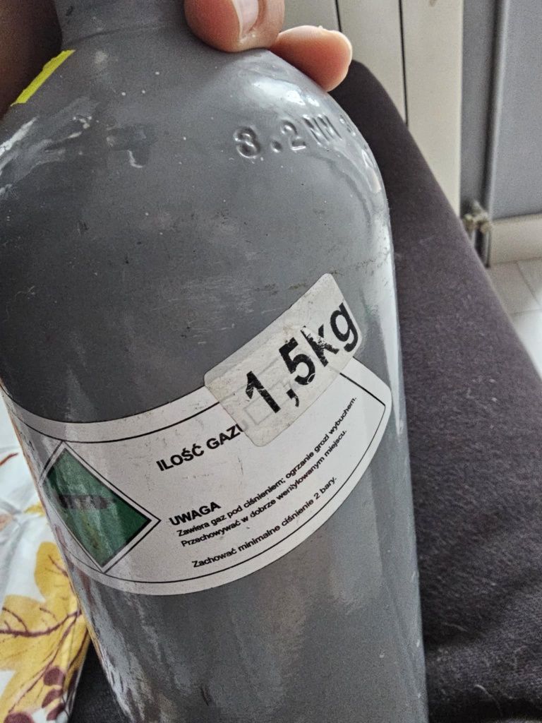 Butla CO2 z osprzętem