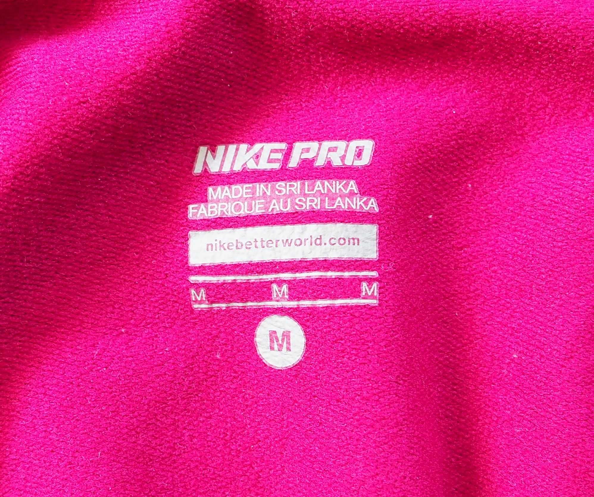 Nike_Pro hooded hyperwarm_DRI FIT_bluza damska_bieganie_M