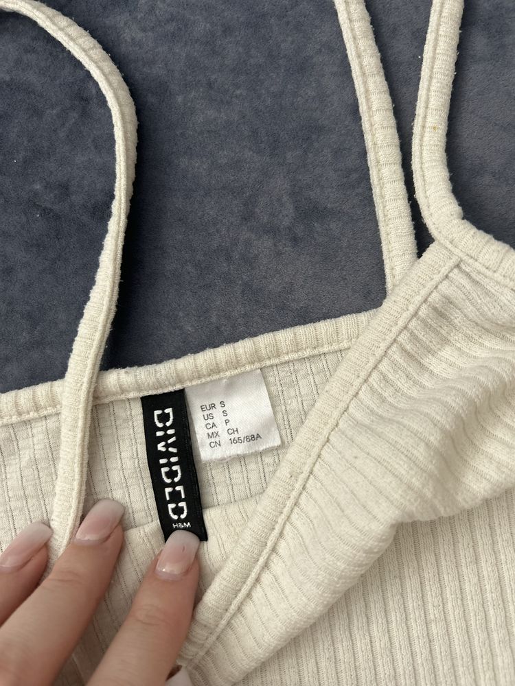 Kremowy topik H&M