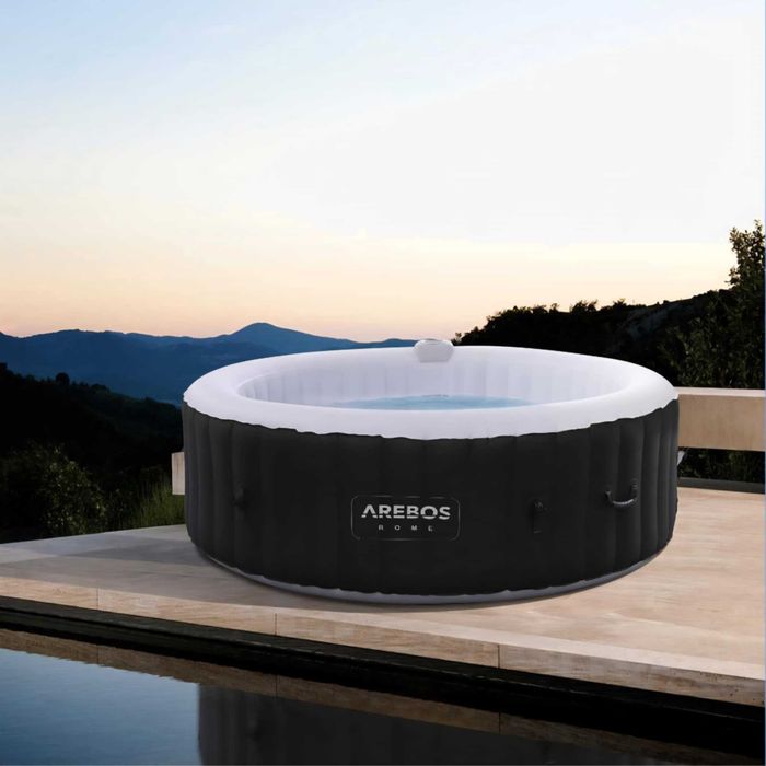 Basen jakuzzi Roma okrągły Arebos