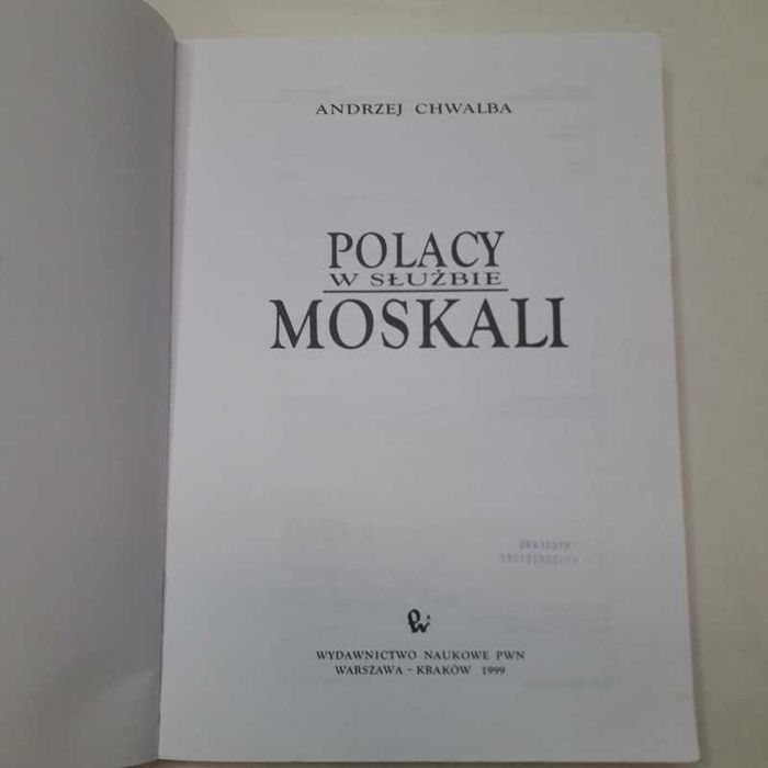 Polacy w służbie Moskali - Andrzej Chwalba