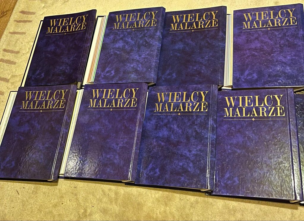 Sprzedam cały zestaw książek Wielce malarze