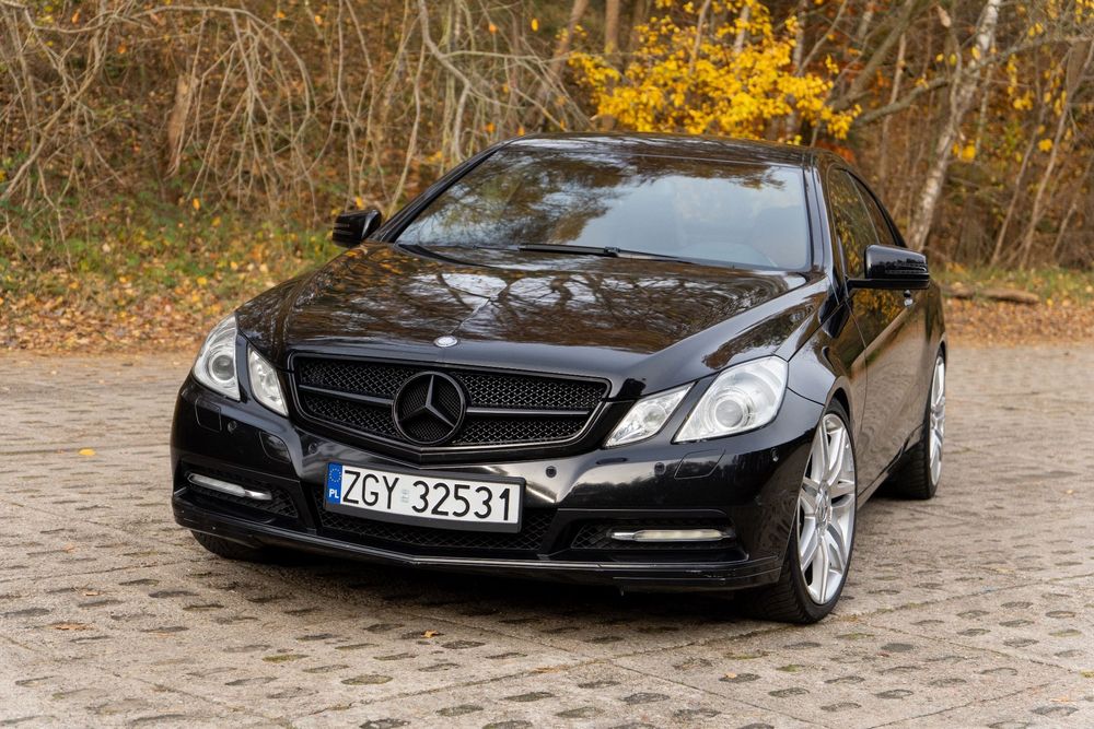 Mercedes-Benz Klasa E Klasa E coupé, bardzo zadbany