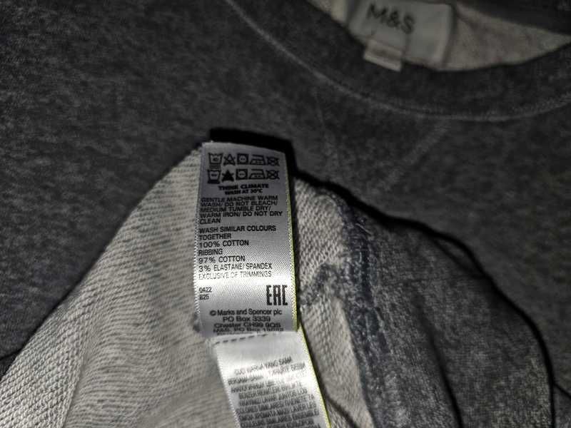 Bluza Marks & Spencer M&S L szara