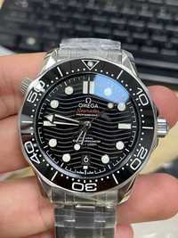 Omega seamaster diver 300m srebro