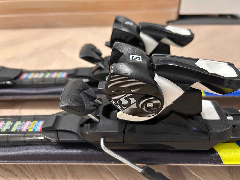 Narty Salomon 120 X race, dla młodego narciarza/ki, bardzo dobry stan