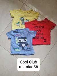 Koszulki Cool Club r. 86 !!!