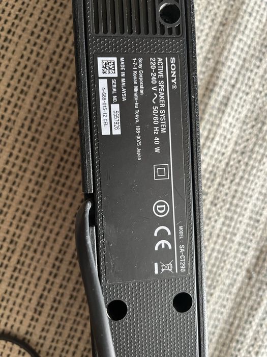 Barra de som 2.1 canais Sony CT-290