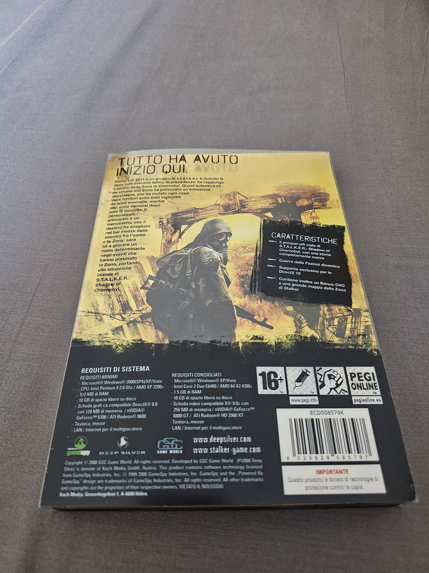 Stalker Clear Sky Limited Edition Steelbook